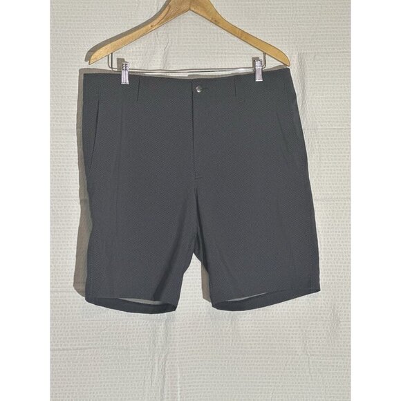 Callaway Men's Golf Active Waistband Men’s Size 38 Blue Grey Geometrical - Picture 1 of 9